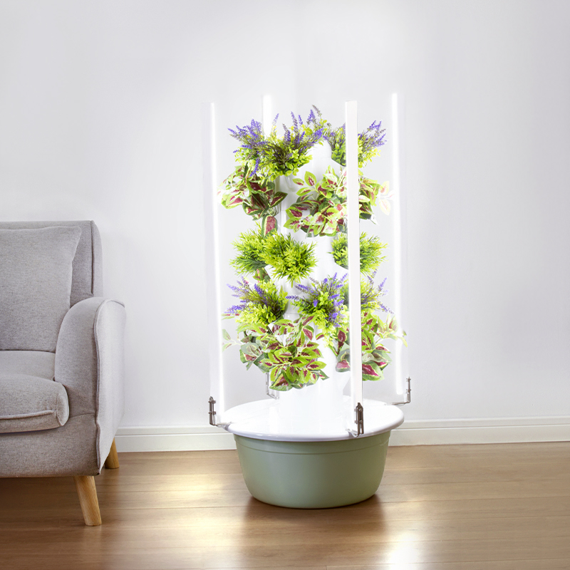 Hydroponic Farming Agriculture - Пятиуровневая 20-луночная вертикальная гидропонная система для