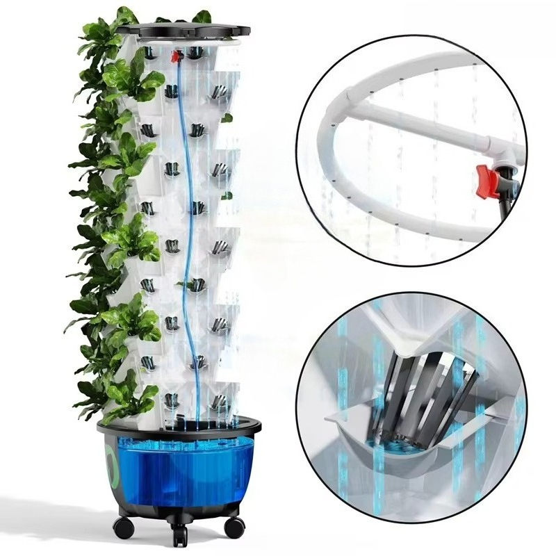 65 л, 6-ярусная, 48-отверстная – обзор и цена Hydroponic Farming Agriculture